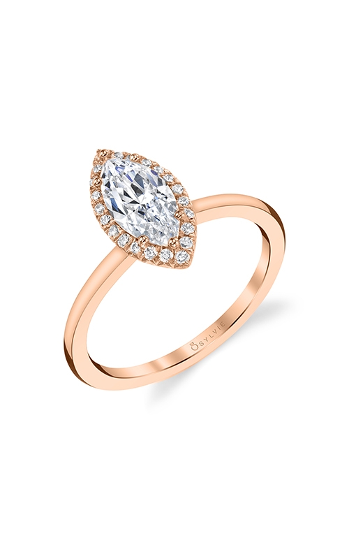 Sylvie Engagement Rings Halo S1993-014A4R10M