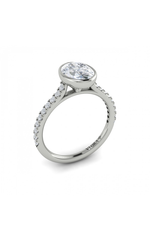 Vlora Classic Engagement Ring VSC20267-OV15-14WG
