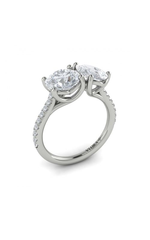 Vlora Two Stone Engagement Ring VSD20239-14WG