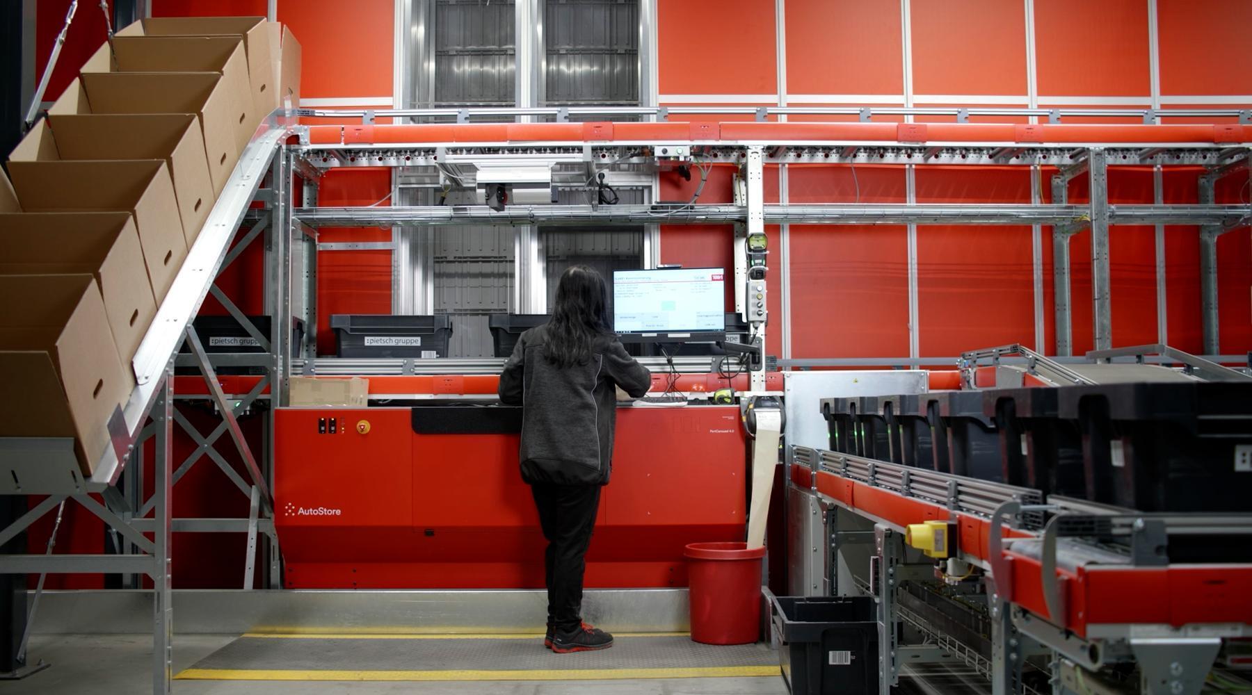 Pietsch verdoppelt den Durchsatz mit AutoStore